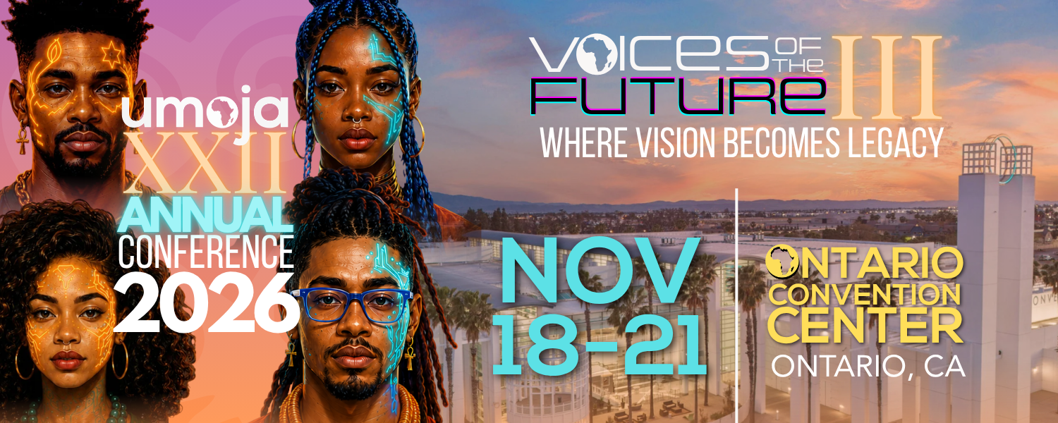 Umoja XXII Annual Conference 2026 — November 18–21, Ontario Convention Center, Ontario, California